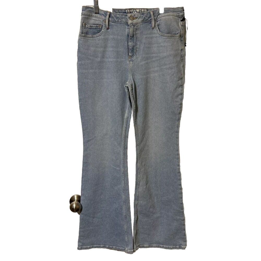 Idyllwind Jeans Miranda Lambert Flare Leg Rebel Size 14 Length 32 Light Blue NEW